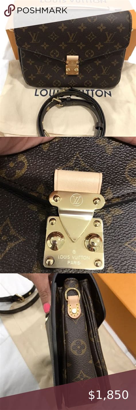 louis vuitton pochette metis leather issues|Louis Vuitton metis monogram.